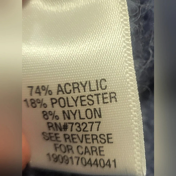 Candie's - NWOT- Slate Blue, Super Soft, Drape front Boho cardigan- Size XL - Picture 5 of 6